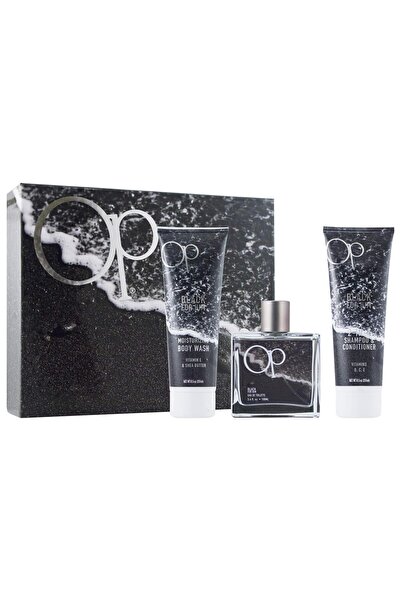 Ocean Pacific مجموعة أوب بلاك للرجال: ماء تواليت 100 مل + غسول مرطب للجسم 251...