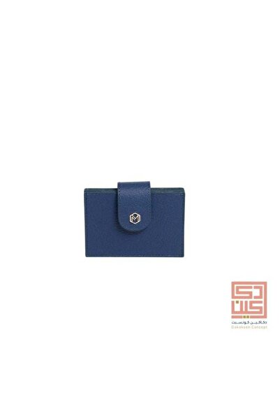 Dakakeen Concept Dakakeen Al-Khair Premium Leather Card Holder - Navy