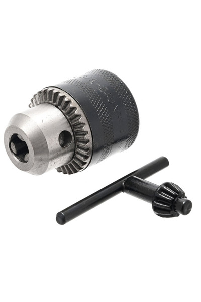 Lawazim Drill Chuck 2pcs - Keyed Chuck with Key 1.5-10mm 3/8-24 UNF