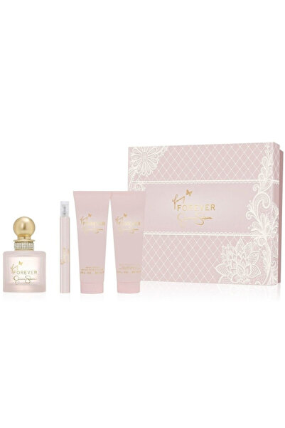 Jessica Simpson Fancy Forever For Women Set Eau De Parfum 100ml + Eau De Parfum 10ml + Bl 90ml + Bat