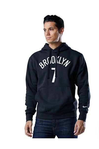 Nike Brooklyn Nets Essential Nba Men's Black Hoodie Sweatshirt
