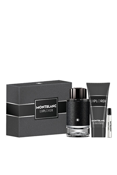 Mont Blanc طقم إكسبلورر للرجال، أو دو بارفان، 100 مل + أو دو بارفان 7.5 مل + ...