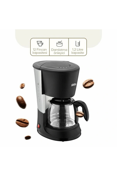 Epilons Sinbo 2-in-1 Filter Coffee and Tea Brewing Machine