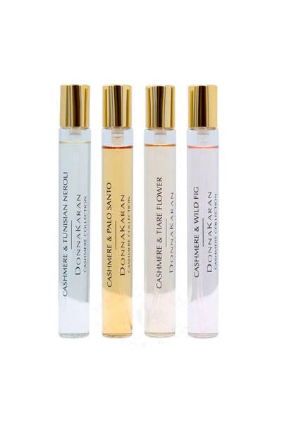DONNA KARAN Cashmere Collection For Women Set Eau De Parfum 4 X 10ml (Wild Fig+Tunisian Neroli+Palo