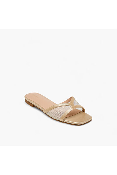 Flora Bella by Shoexpress صنادل نسائية بلوحة شبكية