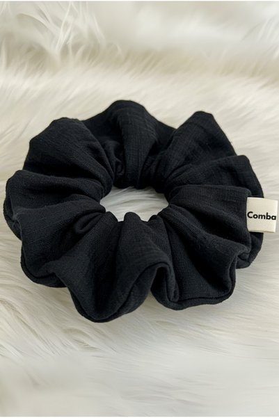 combattente exclusive products وسادة عين من الموسلين العضوي باللافندر + مجموعة مشابك من الموسلين الأسود - غطاء عين للنوم