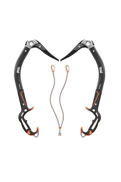 PETZL Set Pioleti Alpinism Technici Nomic cu chinga V-Link cadou