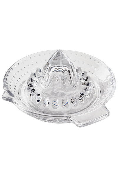 JUDGE citrus juicer, borosilicate glass, 16.5x17.2x7.5 cm, transparent