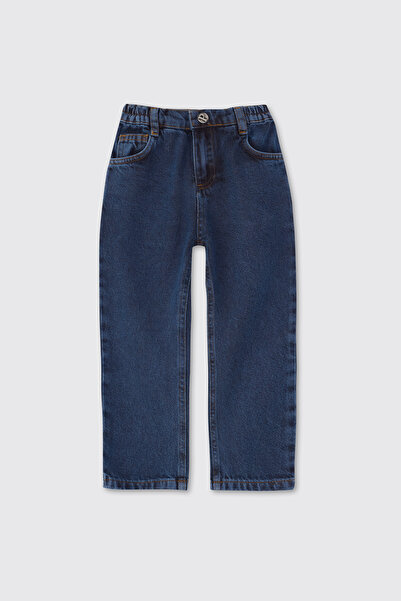 Panço Erkek Bebek Lacivert Kot Pantolon