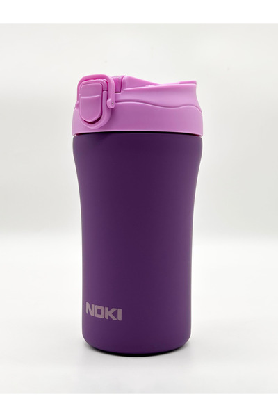 Noki Mug Çelik Termos 400 ml 12 Saat Sıcak ve Soğuk Kahve İçecek Termosu