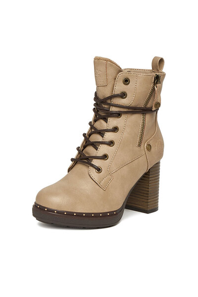 Beverly Hills Polo Club ankle boots women beige