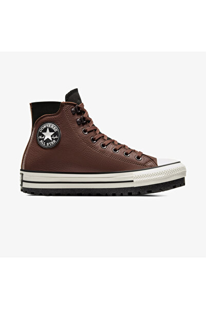 Converse Chuck Taylor All Star City Trek Su Geçirmez Unisex Kahverengi Deri Bot
