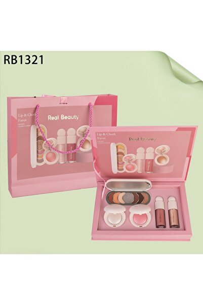 real beauty طقم مكياج