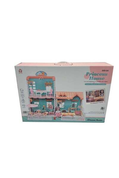 Generic HUADA TOY VILLA SET&DOLL