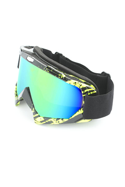 LOOKUP Ski Goggles Uv 400 Protection Top Quality Anti-Fog Anti-Sweat Durable Material Clear Vision