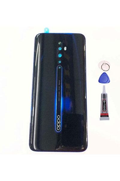 Yedcom Oppo Reno 2Z Siyah Arka Pil Kapağı Batarya Kapağı 15ML Yapışkan Ve Apa...