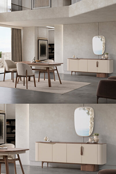 Eymense Aura Yemek Odası Takımı 6 Sandalyeli