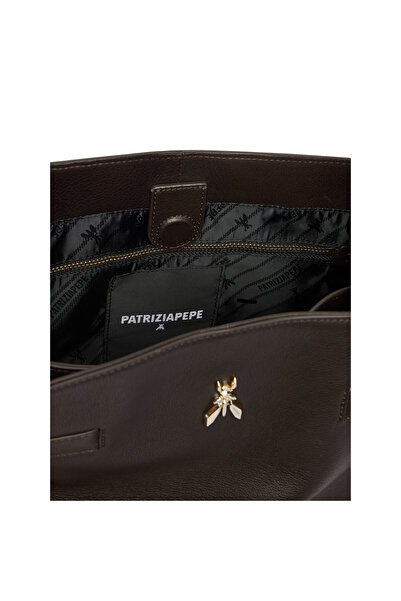 Patrizia Pepe handbag women Deep Chocolate