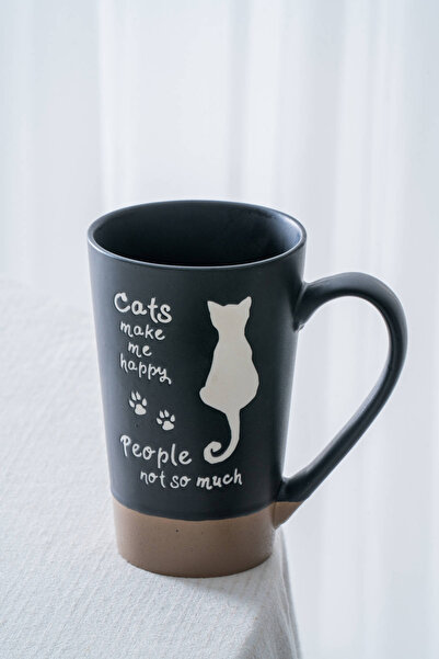 ACAR Ruby Cat Porcelain Mug - 530 ml