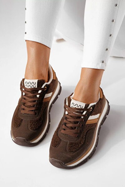 Zaira Adidasi dama vatuiti maro din piele ecologica intoarsa Leila #23043 - 40