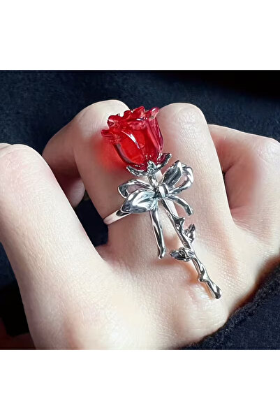 byozanyılmaz Handmade Design Rose Ring