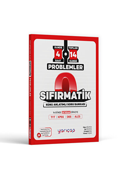 Çap Yayınları YarıÇap Yayınları TYT Problemler Sıfırmatik Konu Anlatımı Soru Bankası 2026