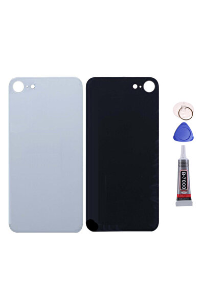 Yedcom Iphone SE 2020 Beyaz Uyumlu Arka Pil Kapağı Batarya Kapağı 15ML Yapışk...