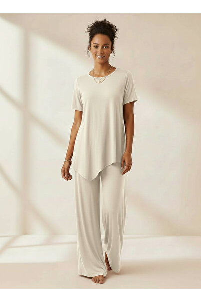 SARE ERKMEN Women's Clothing Combed Cotton Suit