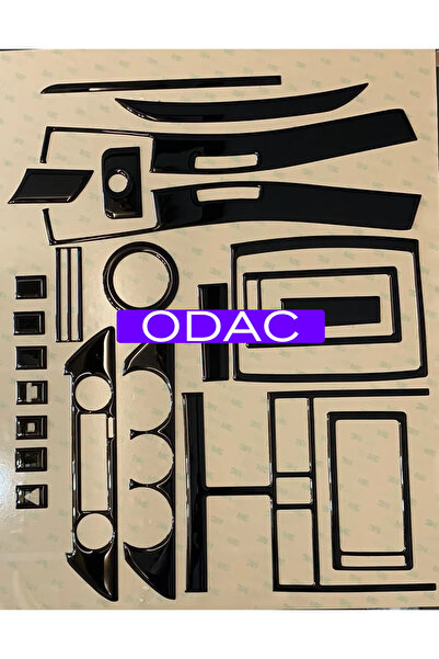 ODAC TUNING طقم تزيين لوحة القيادة والكونسول لسيارة فولكس فاجن بولو 2001 - 20...