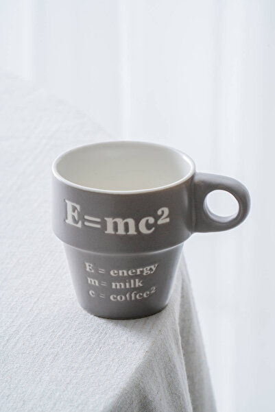 ACAR Ruby Porcelain Espresso Cup Gray - 205 ml