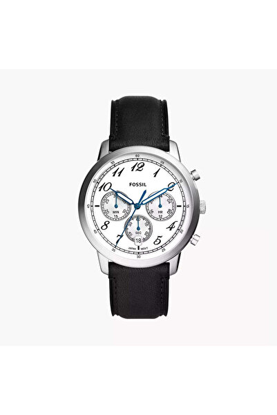 Fossil Neutra Chronograph Black Leather Watch FS6023