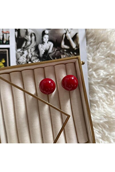 Alice İsstanbul Bordo Holly Earrings