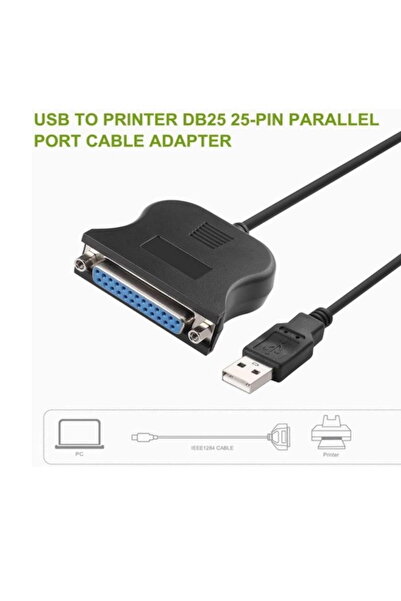 CIMUTO USB to parallel 25-pin adapter cable