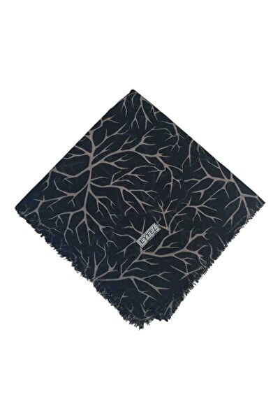 Eyfel Patterned Cheesecloth Writing