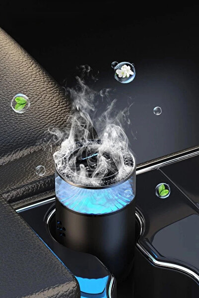 EXENAR Araç Ev Ofis Otomatik Aroma Buharlı Sprey Cihazı Koku Difüzörü Şarjlı ...