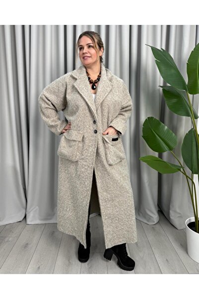 FUNDA معطف ألميلا المصنوع من الفيلق باللون الإيكرو