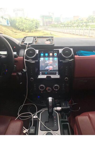 demirusta LAND ROVER DISCOVERY 3 TESLA CARPLAY ANDROİD AUTO 2RAM MULTİMEDYA U...