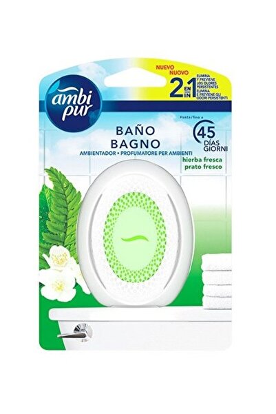 Ambi Pur Odorizant de cameră pentru baie cu ierburi proaspete, 7,5 ml