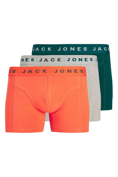Jack & Jones Men's 3-Pack Boxer Briefs - Bennett