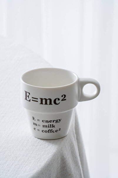 ACAR Ruby Porcelain Espresso Cup White - 205 ml