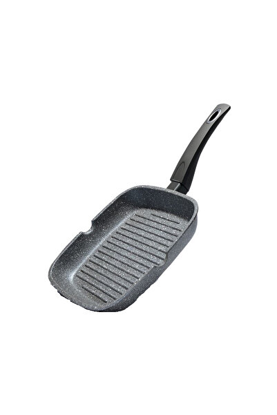 Fissman - Tigaie grill Grey Stone, 24x4cm, gri, aluminiu