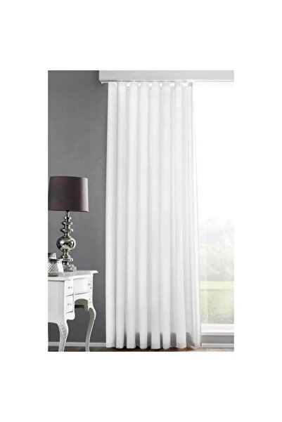 Mexess Kırık Beyaz Saten Kalın Güneşlik Fon Veya Tül Fark Etmez Her Odaya Yak...
