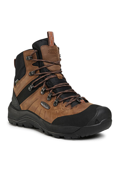 Keen Men's Dark Earth/Caramel Cafe Revel IV Mid Polar 1