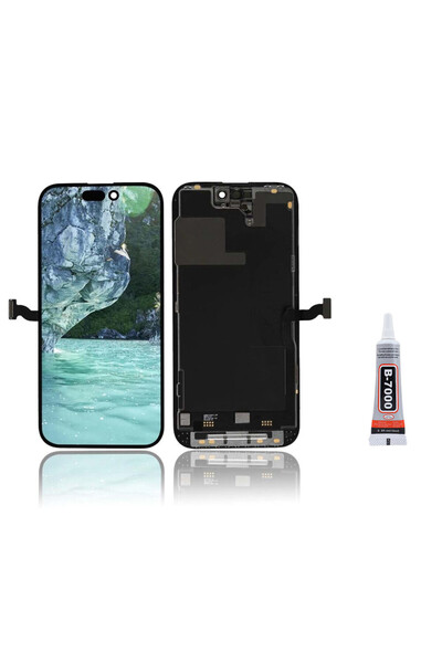 Yedcom Iphone 14 Pro Max Oled Uyumlu Ekran Lcd Dokunmatik B7000 15ML Yapıştır...