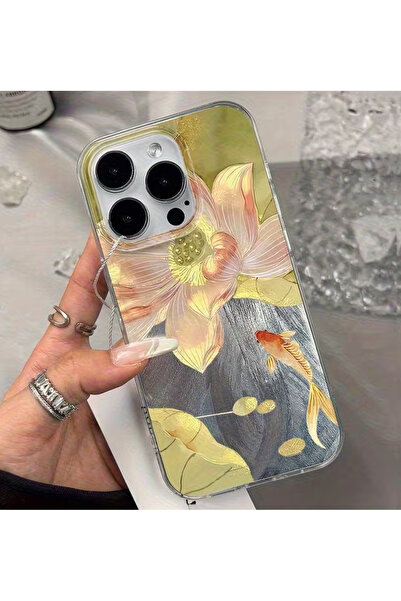 FİŞNEİLETİŞİM حافظة منقوشة متوافقة مع هاتف آيفون 14 بروماكس