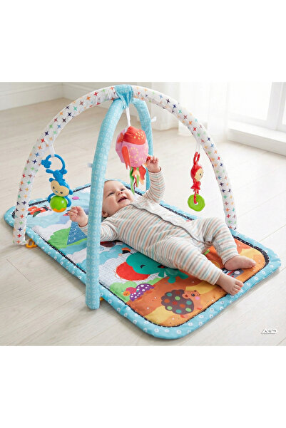 AGD A foldable play mat for babies, suitable for play and fun, skill development, and visual stimulation.