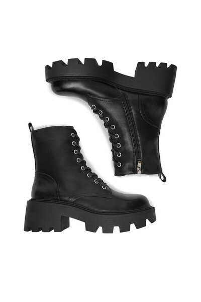 DeeZee cizme de gleznă pentru femei negre