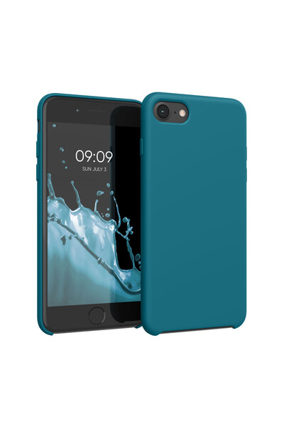 KWmobile Carcasă pentru Apple iPhone 8 / iPhone 7 / iPhone SE 2, silicon, alb...