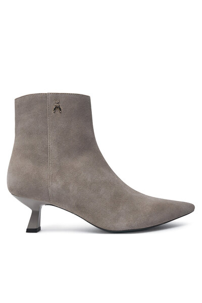 Patrizia Pepe ankle boots women Gray Suede 8Y0093/L033-S690