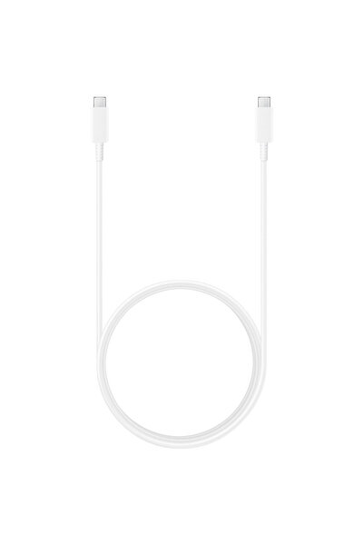 Samsung Καλώδιο USB 2.0 USB-C σε USB-C 100W 1,8m Λευκό (EP-DX510JW)